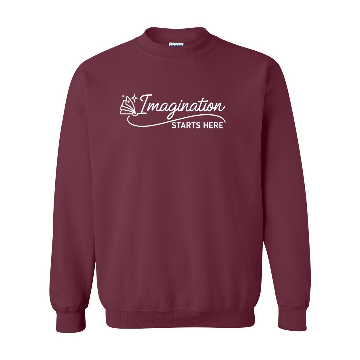 Imagination Starts Crewneck (Unisex)