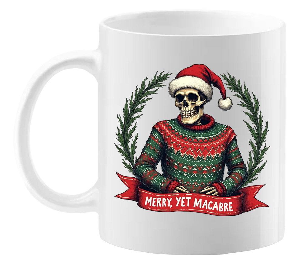 Merry, Yet Macabre Mug