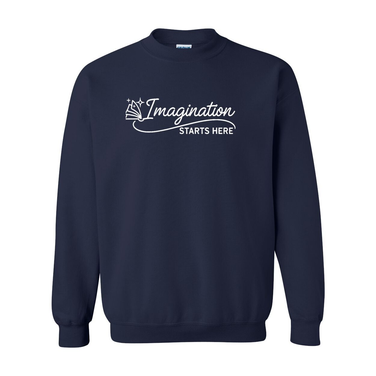Imagination Starts Crewneck (Unisex)