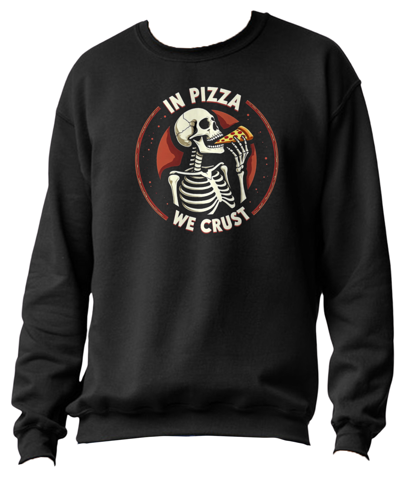 PIZZA! Crew neck sweater (Unisex)
