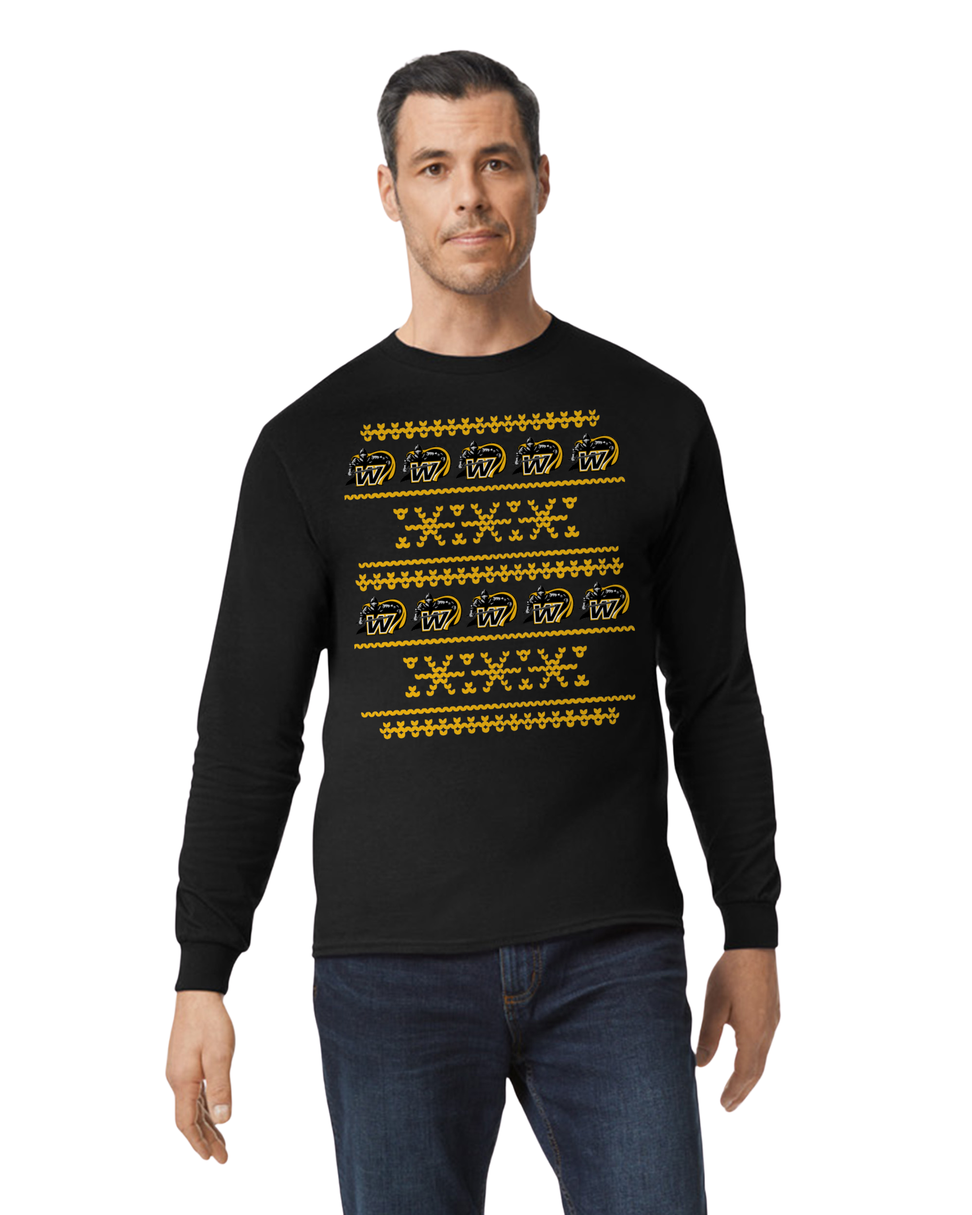 Windsor "Ugly Sweater" Long Sleeve Tee (Adult and Youth unisex sizes)