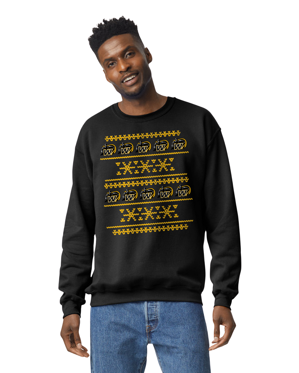 Windsor "Ugly Sweater" crew neck sweater (Adult and Youth unisex sizes)