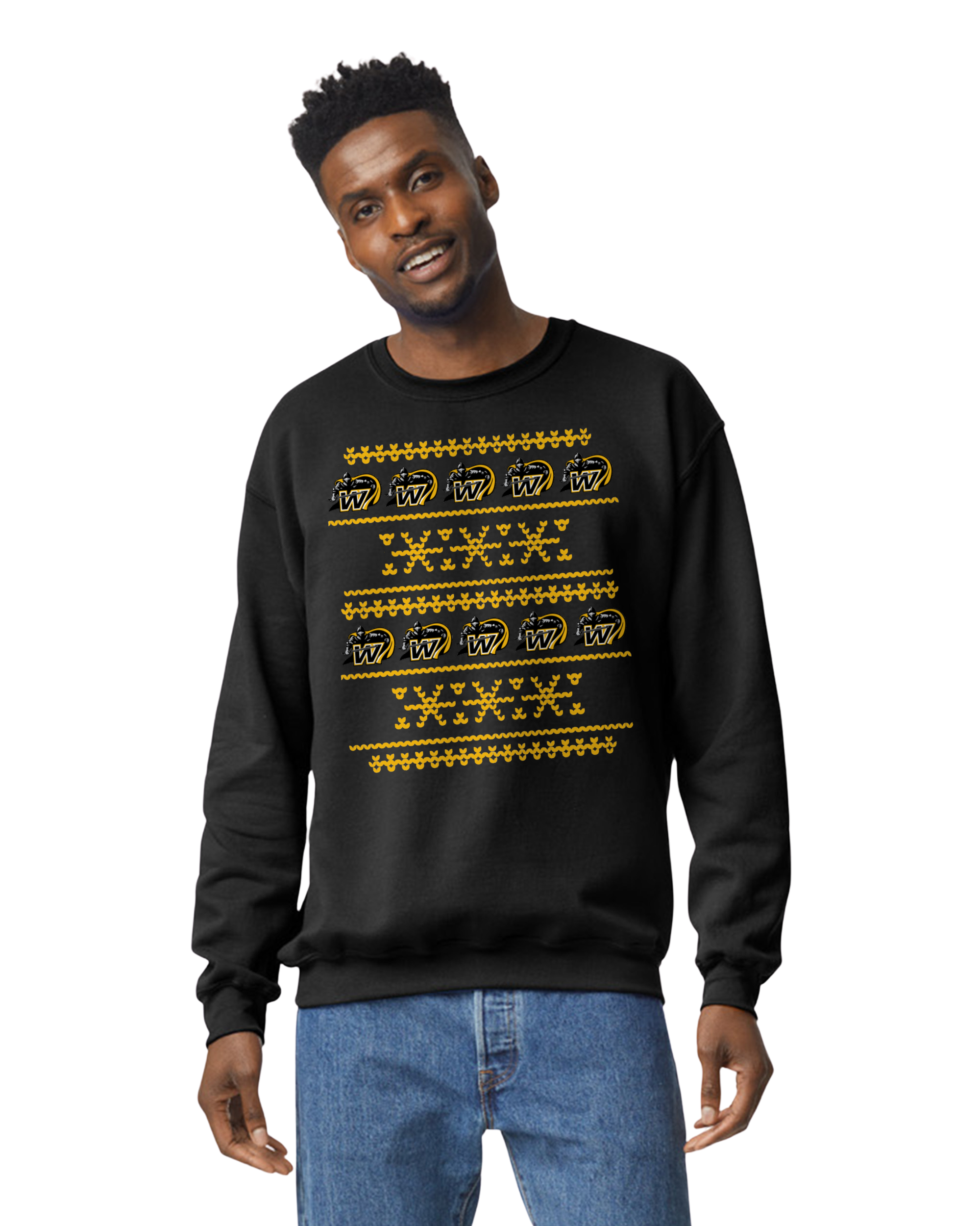 Windsor "Ugly Sweater" crew neck sweater (Adult and Youth unisex sizes)