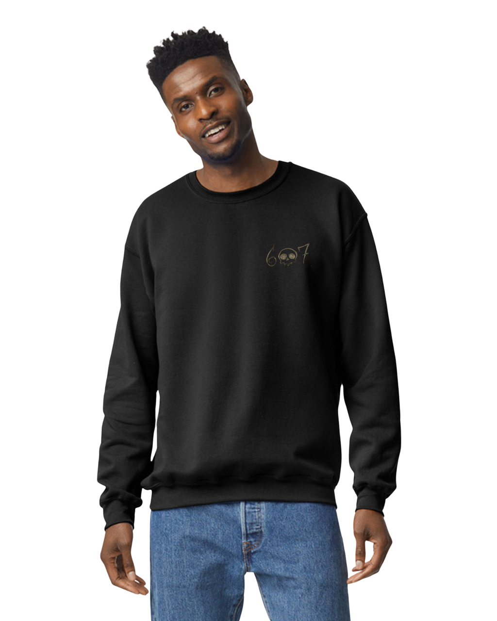 Gloom County Crew Neck Sweater (Unisex)