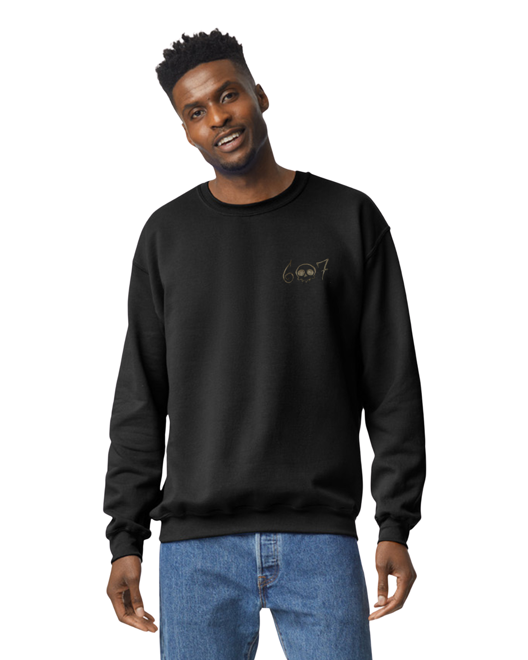 Gloom County Crew Neck Sweater (Unisex)