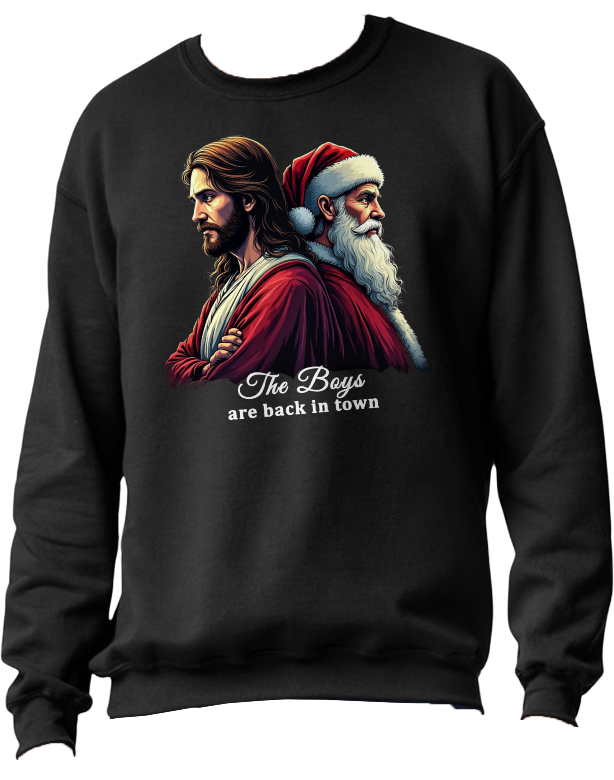 The Boys are back in town crew neck(Unisex}